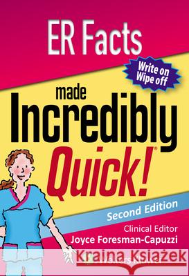 Er Facts Made Incredibly Quick Lippincott Williams & Wilkins 9781496363633 LWW