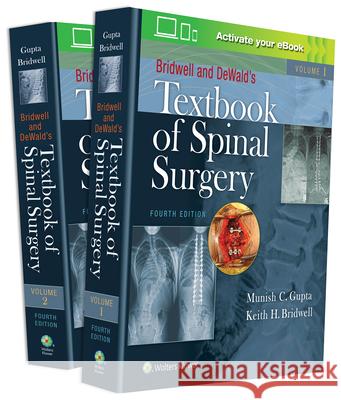 Bridwell and Dewald's Textbook of Spinal Surgery Bridwell, Keith H. 9781496386489 Lippincott Williams and Wilkins