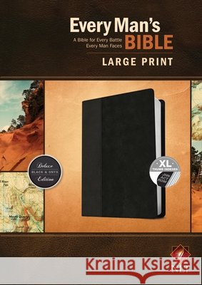 Every Man's Bible NLT, Large Print, Tutone Tyndale 9781496433572 Tyndale House Publishers