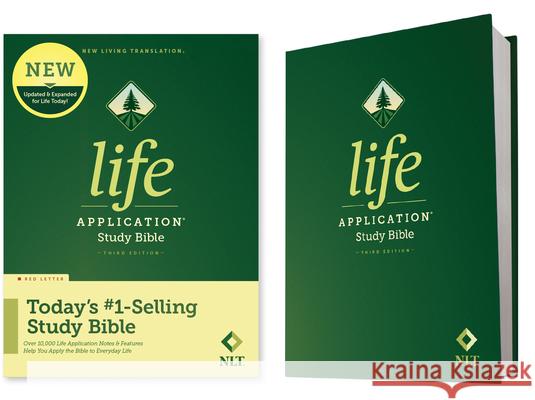 NLT Life Application Study Bible, Third Edition (Red Letter, Hardcover) Tyndale 9781496439307 Tyndale House Publishers
