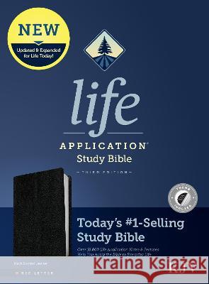 KJV Life Application Study Bible, Third Edition (Red Letter, Bonded Leather, Black, Indexed) Tyndale 9781496439802 Tyndale House Publishers