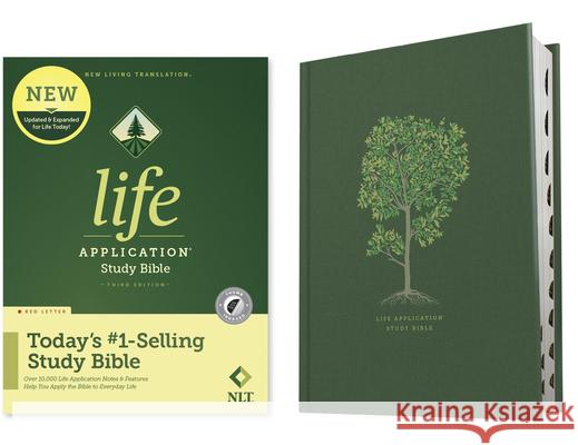 NLT Life Application Study Bible, Third Edition (Red Letter, Hardcover, Indexed) Tyndale 9781496442024 Tyndale House Publishers