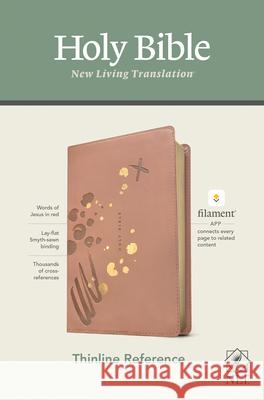 NLT Thinline Reference Bible, Filament Enabled Edition (Red Letter, Leatherlike, Pink) Tyndale 9781496444851 