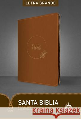 Santa Biblia Rvr60, Edición Zíper Con Referencias, Letra Grande Tyndale Bible 9781496445643 Tyndale House Publishers