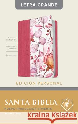 Santa Biblia Ntv, Edición Personal, Letra Grande (Letra Roja, Sentipiel, Rosa) Tyndale 9781496446923 Tyndale House Publishers