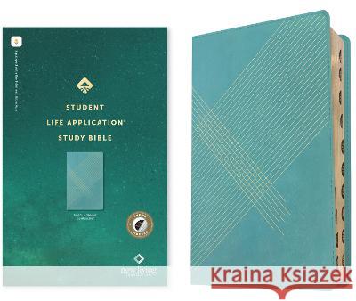 NLT Student Life Application Study Bible, Filament Enabled Edition (Red Letter, Leatherlike, Teal Blue Striped, Indexed) Tyndale 9781496449627 Tyndale House Publishers
