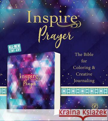 Inspire Prayer Bible NLT (Softcover): The Bible for Coloring & Creative Journaling Tyndale 9781496454942 