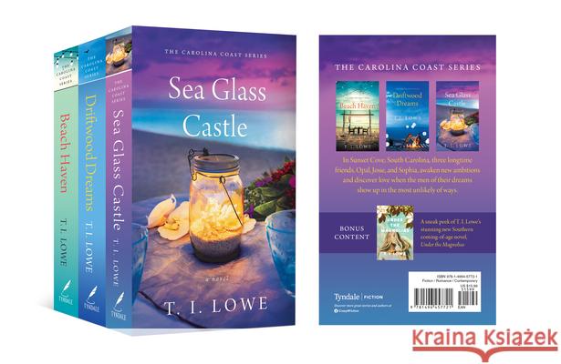 The Carolina Coast Collection: Beach Haven / Driftwood Dreams / Sea Glass Castle / Sampler of Under the Magnolias T. I. Lowe 9781496457721 Tyndale House Publishers