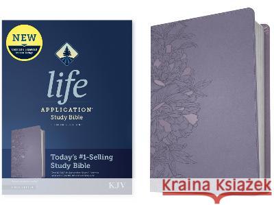 KJV Life Application Study Bible, Third Edition (Red Letter, Leatherlike, Peony Lavender) Tyndale 9781496477323 Tyndale House Publishers