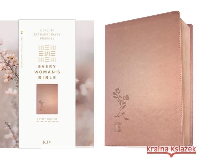 KJV Every Woman's Bible, Filament Enabled, Rose  9781496485021 Tyndale House Publishers