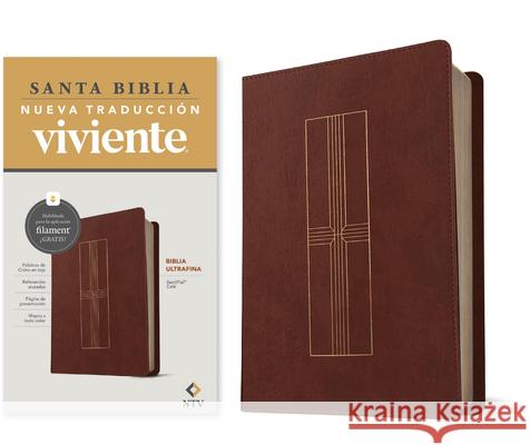 Biblia Ultrafina Ntv, Con Filament (Sentipiel, Caf?, Letra Roja) Tyndale 9781496486776 Tyndale House Publishers