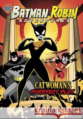 Catwoman's Purrfect Plot Sarah Hines Stephens Luciano Vecchio 9781496553591 Stone Arch Books