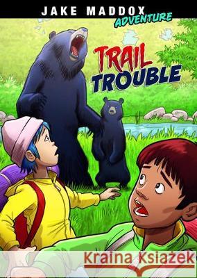 Trail Trouble Jake Maddox Giuliano Aloisi 9781496592033 Stone Arch Books