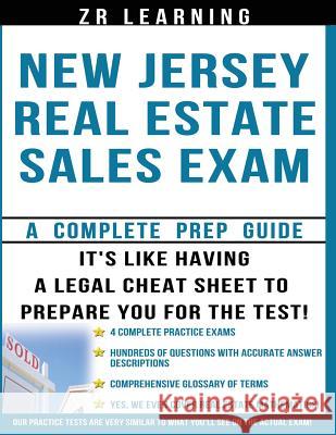 New Jersey Real Estate Sales Exam Questions Zr Learnin 9781497300019 Createspace