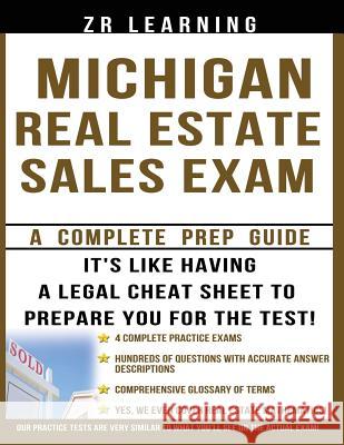 Michigan Real Estate Sales Exam Zr Learnin 9781497320413 Createspace