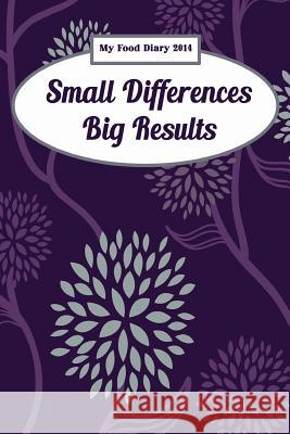 My Food Diary 2014: Small Differences Big Results Lunar Glow Readers 9781497357907