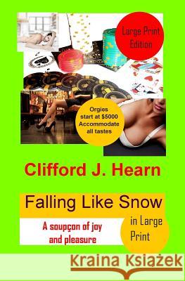 Falling Like Snow in Large Print Clifford J. Hearn 9781497475755 Createspace