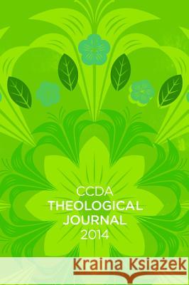 CCDA Theological Journal Chris Jehle Soong-Chan Rah Brandon Wrencher 9781498205320