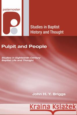 Pulpit and People John H. y. Briggs D. Densil Morgan 9781498255189