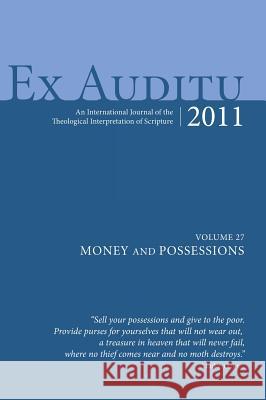 Ex Auditu - Volume 27 Klyne Snodgrass 9781498263986