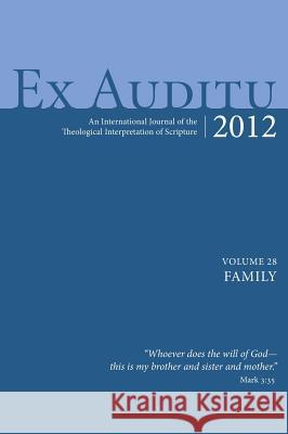 Ex Auditu - Volume 28 Klyne Snodgrass 9781498265652 Pickwick Publications