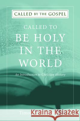 Called to be Holy in the World Timothy H Maschke 9781498292481 Wipf & Stock Publishers