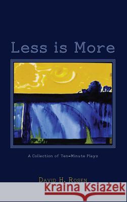 Less is More David Rosen 9781498297615 Resource Publications (CA)