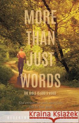 More Than Just Words Reverend Gordon K Davis 9781498402552 Xulon Press