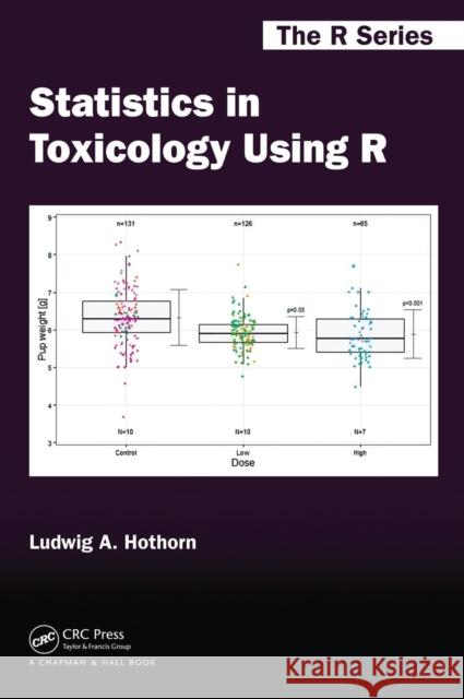 Statistics in Toxicology Using R Ludwig A. Hothorn 9781498701273 CRC Press