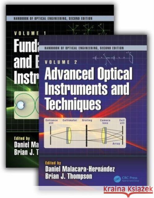 Handbook of Optical Engineering, Second Edition, Two Volume Set Daniel Malacar 9781498720793 CRC Press