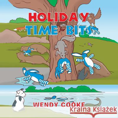 Holiday Time for Bits: The Adventures of a Toy Rabbit Wendy Cooke 9781499091199 Xlibris Corporation