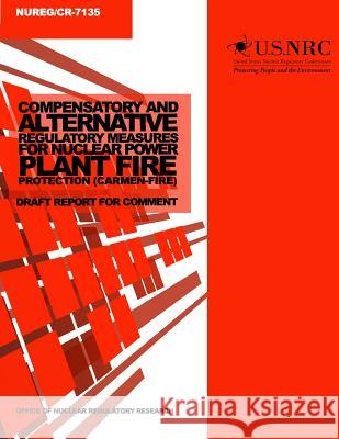 Compensatory and Alternative Regulatory Measures for Nuclear Power Plant Fire Protection (Carmen-Fire): Draft Report for Comment U. S. Nuclear Regulatory Commission 9781499649246