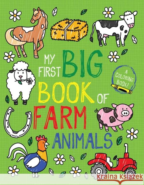 My First Big Book of Farm Animals Little Bee Books 9781499812831 little bee books