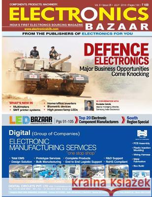 Electronics Bazaar, July 2014 Efy Enterprises Pvt Ltd 9781500238117 Createspace