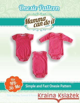 Onesie Pattern Elizabeth Singler 9781500307691 Createspace