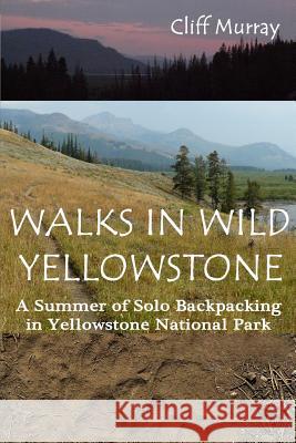Walks in Wild Yellowstone: A Summer of Solo Backpacking in Yellowstone National Park Cliff Murray 9781500424961