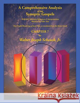 A Comprehensive Analysis of the Synoptic Gospels: With Old Testament References and Interpretations Rendered in Colored Text MR Walter Joseph Schenc 9781500529109 Createspace