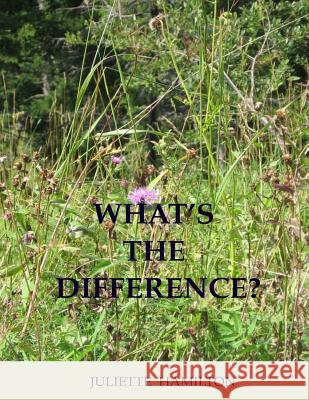 What's the Difference?: - A children's book of similar animals with their differences revealed. Hamilton, Juliette 9781500536350