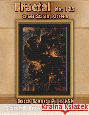 Fractal No. 142 Cross Stitch Pattern Tracy Warrington Stitchx 9781500538729 Createspace