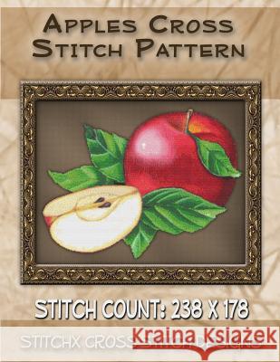 Apples Cross Stitch Pattern Tracy Warrington Stitchx 9781500912543 Createspace