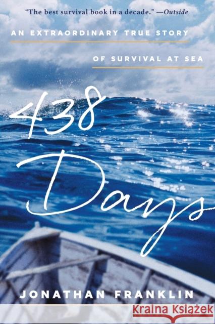 438 Days: An Extraordinary True Story of Survival at Sea Jonathan Franklin 9781501116308 Atria Books