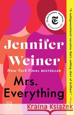 Mrs. Everything Jennifer Weiner 9781501133497 Washington Square Press