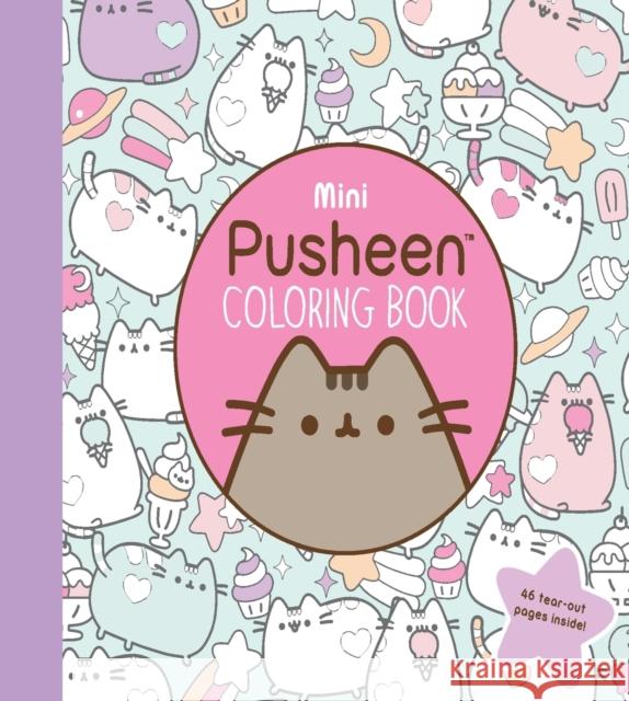 Mini Pusheen Coloring Book Claire Belton 9781501180972 Touchstone Books