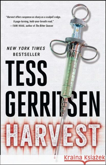 Harvest Tess Gerritsen 9781501188800 Gallery Books