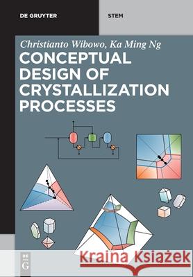 Conceptual Design of Crystallization Processes Christianto Wibowo, Ka Ming Ng 9781501519871 De Gruyter