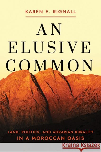 An Elusive Common Rignall, Karen E. 9781501756139 Cornell University Press