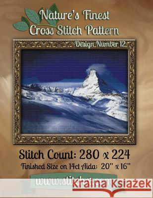 Nature's Finest Cross Stitch Pattern: Design Number 12 Nature Cros Stitchx 9781502549273 Createspace