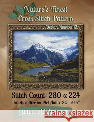 Nature's Finest Cross Stitch Pattern: Design Number 13 Nature Cros Stitchx 9781502549280 Createspace