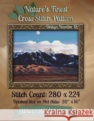 Nature's Finest Cross Stitch Pattern: Design Number 18 Nature Cros Stitchx 9781502558060 Createspace