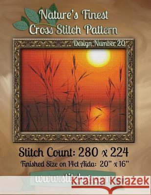 Nature's Finest Cross Stitch Pattern: Design Number 20 Nature Cros Stitchx 9781502558084 Createspace